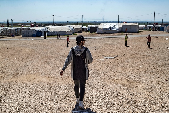  La djihadiste française Emilie König est partie en Syrie en 2012. (Photo : DELIL SOULEIMAN/AFP via Getty Images)