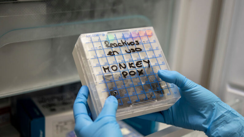 Site de dépistage de la variole du singe à Madrid, le 6 juin 2022. (Pablo Blazquez Dominguez/Getty Images)