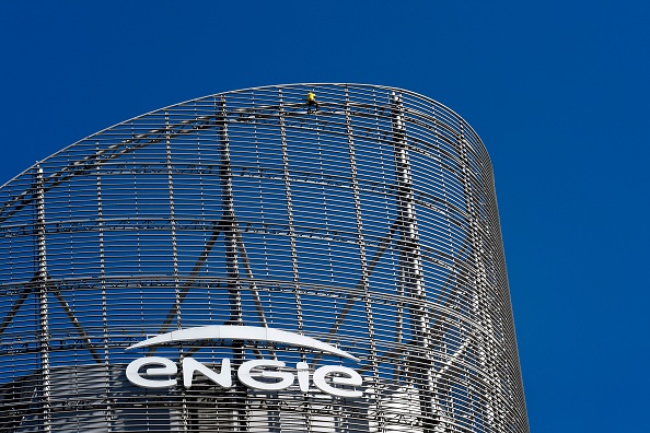 Le bâtiment du groupe énergétique français Engie dans le quartier de La Défense à Paris, objet du défi de l’escaladeur Alain Robert dit «Spiderman», le 25 mars 2019. (photo : BERTRAND GUAY/AFP via Getty Images)