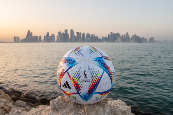 Ballon officiel de la Coupe du monde de la FIFA, Qatar 2022. (Photo: David Ramos/Getty Images)