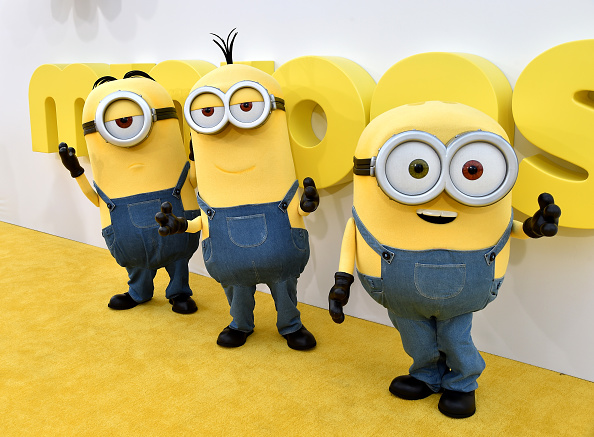 Les "Minions" d'Universal Pictures et Illumination Entertainment.  (Photo : Kevin Winter/Getty Images)