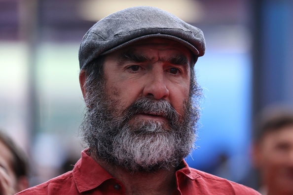 L'ancien international français Eric Cantona.   (VALERY HACHE/AFP via Getty Images)