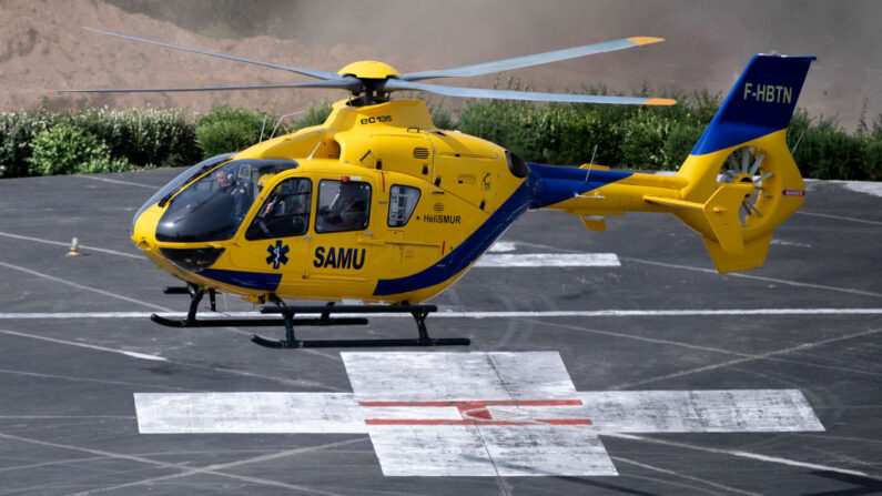 Illustration - Hélicoptère du SAMU (FRED TANNEAU/AFP via Getty Images)