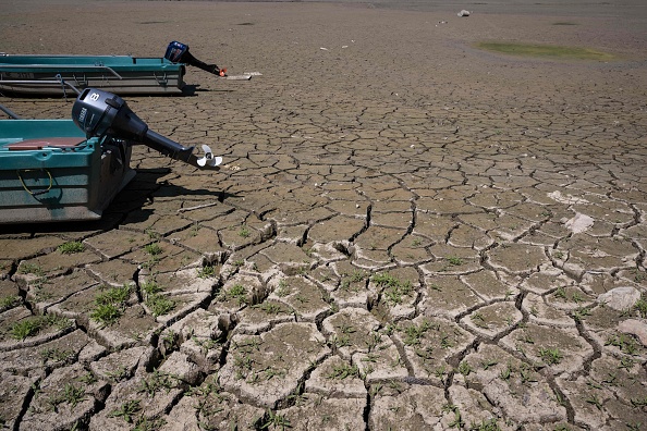 Le Doubs en juillet 2022. (FABRICE COFFRINI/AFP via Getty Images)