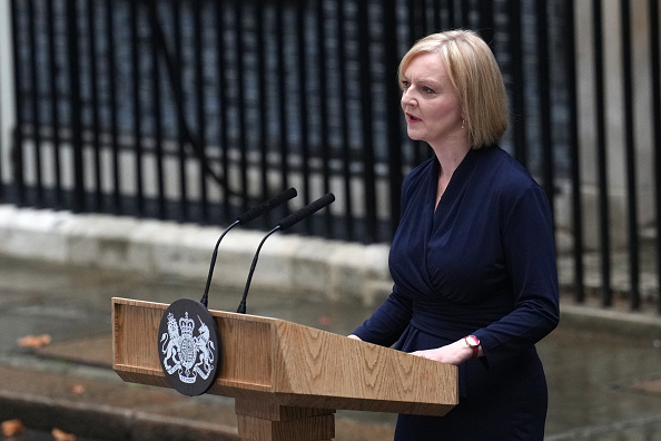La nouvelle Première ministre du Royaume-Uni Liz Truss. (Photo Carl Court/Getty Images)