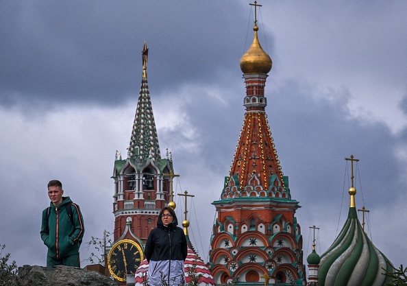 Le ministère russe des Affaires étrangères a publié la liste des personnes privées d'entrée en Russie. On y retrouve des employés d'entreprises d'armement australiennes et de médias, (Photo : YURI KADOBNOV/AFP via Getty Images)
