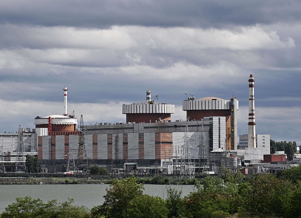 La centrale nucléaire de Pivdennoukrainsk, au milieu de l'invasion russe de l'Ukraine le 20 septembre 2022. Photo Genya SAVILOV/AFP via Getty Image.