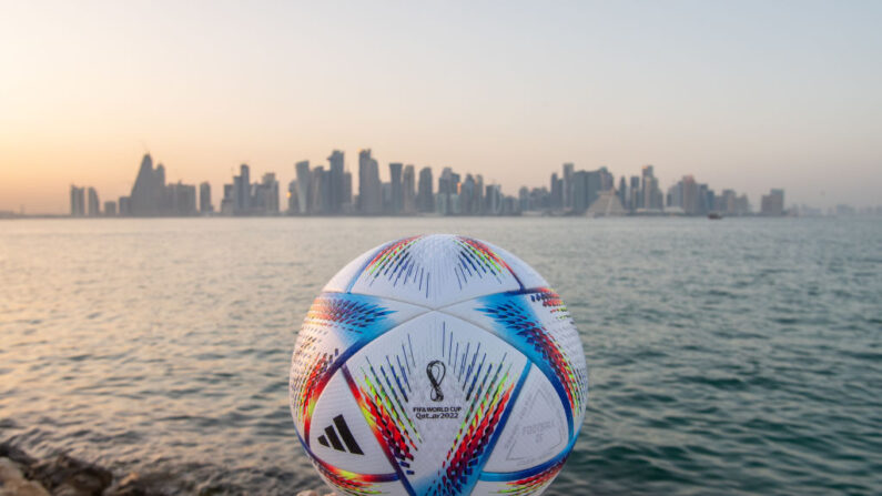Ballon officiel de la Coupe du Monde de la FIFA, Qatar 2022. (Photo : David Ramos/Getty Images)