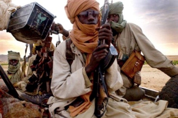 Djihadistes islamistes à Gao. (Photo : STRINGER/AFP via Getty Images)