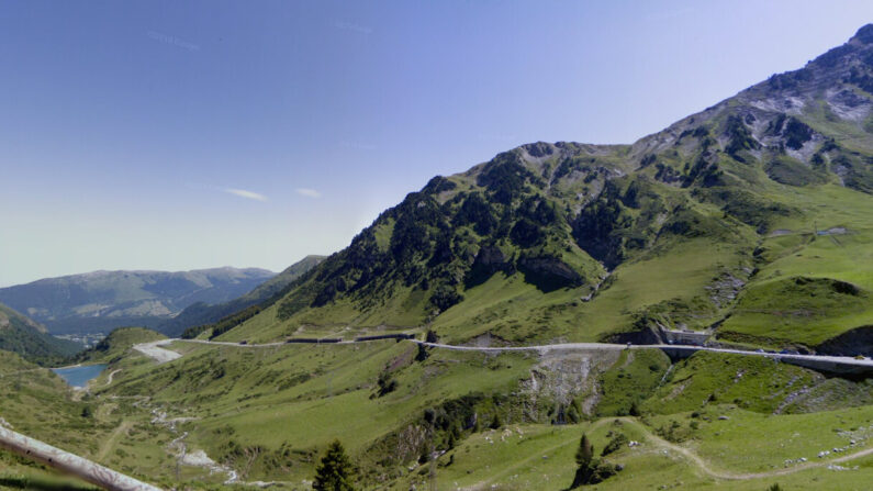 Les environs du col du Tourmalet dans les Hautes-Pyrénées. (Capture d'écran/Google Maps)