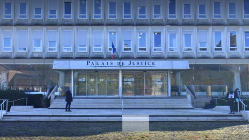 Palais de Justice de Beauvais (Capture d'écran Google Maps)
