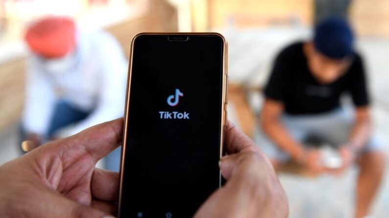 Application TikTok le 30 juin 2020. (Narinder Nanu/AFP via Getty Images)