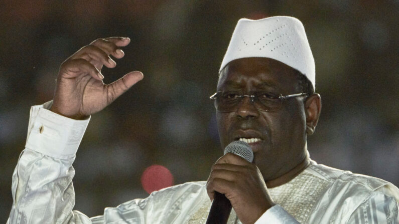 Macky Sall, président de la République du Sénégal (Photo by Xaume Olleros/Getty Images)
