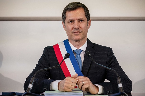Le maire de Valence, Nicolas Daragon.  (JEFF PACHOUD/AFP via Getty Images)
