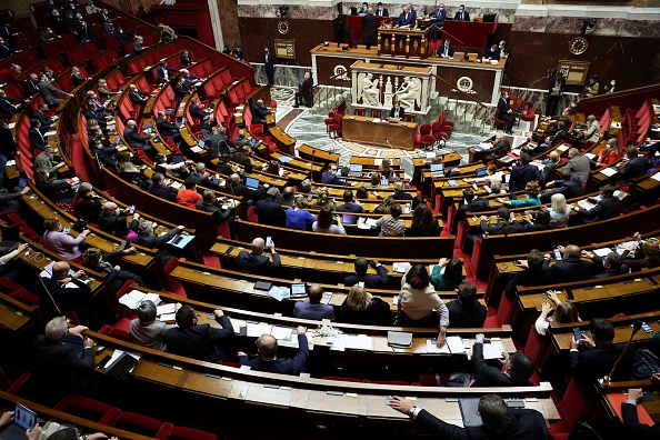 L'Assemblée nationale. (THOMAS COEX/AFP via Getty Images)