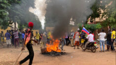 Manifestations au Burkina Faso: des gaz lacrymogènes tirés à l’ambassade de France