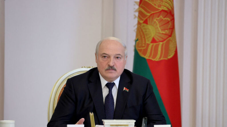 Alexandre Loukachenko, le président de la République de Biélorussie. (Photo by MAXIM GUCHEK/BELTA/AFP via Getty Images)