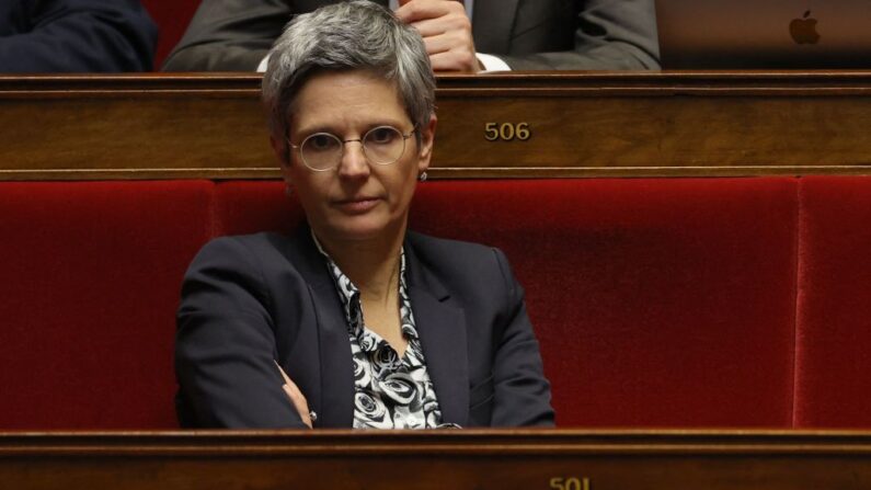 La députée EELV Sandrine Rousseau (Photo : THOMAS SAMSON/AFP via Getty Images)
