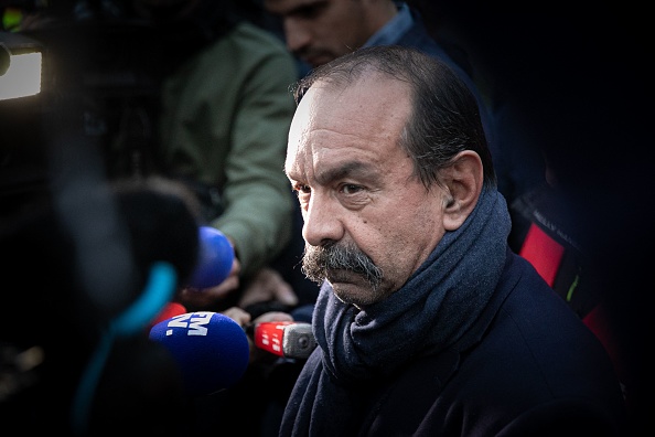 Le leader du syndicat CGT Philippe Martinez. (Photo : LOU BENOIST/AFP via Getty Images)