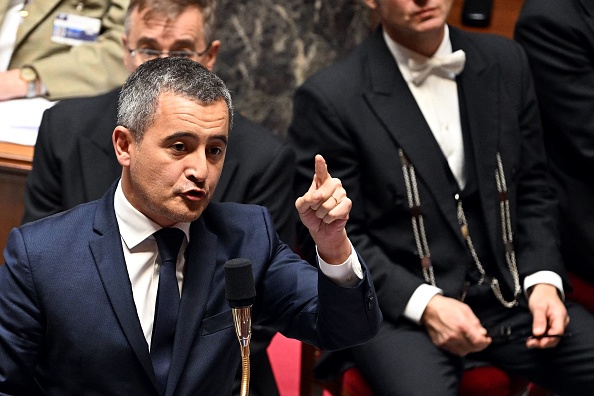 Le ministre de l'Intérieur Gérald Darmanin à l'Assemblée national à Paris le 25 octobre  2022. (Photo : EMMANUEL DUNAND/AFP via Getty Images)