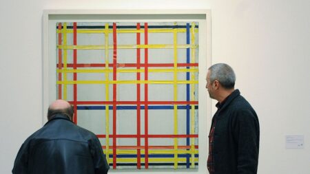 Mondrian: l’un de ses derniers tableaux est accroché à l’envers depuis 77 ans