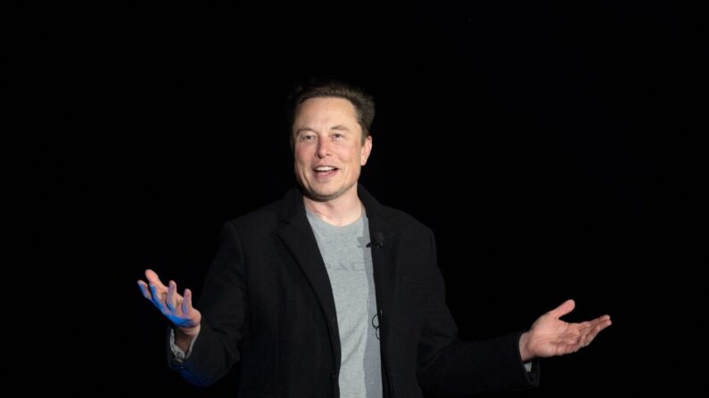 Elon Musk le 10 février 2022. (Jim Watson/AFP via Getty Images)
