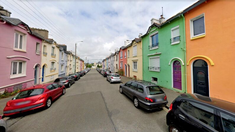 Rue Félix-Le Dantec à Brest - Google maps