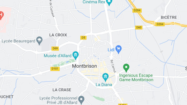 Montbrison (Google Maps)