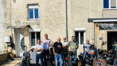 Un club d’amis motards aide les enfants harcelés et les animaux abandonnés en Haute-Marne