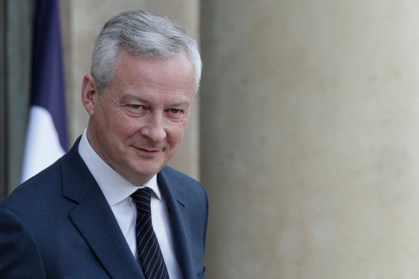 Le ministre de l'Économie Bruno Le Maire. (Photo : GEOFFROY VAN DER HASSELT/AFP via Getty Images)