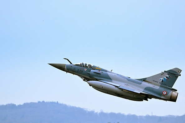 Un avion de chasse Mirage 2000-5F. (Photo : SEBASTIEN BOZON/AFP via Getty Images)