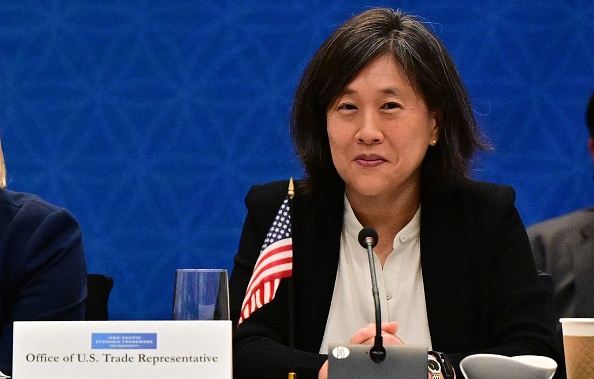 La représentante américaine au commerce, Katherine Tai, à Los Angeles, en Californie, le 8 septembre 2022. (Photo : FREDERIC J. BROWN/AFP via Getty Images)