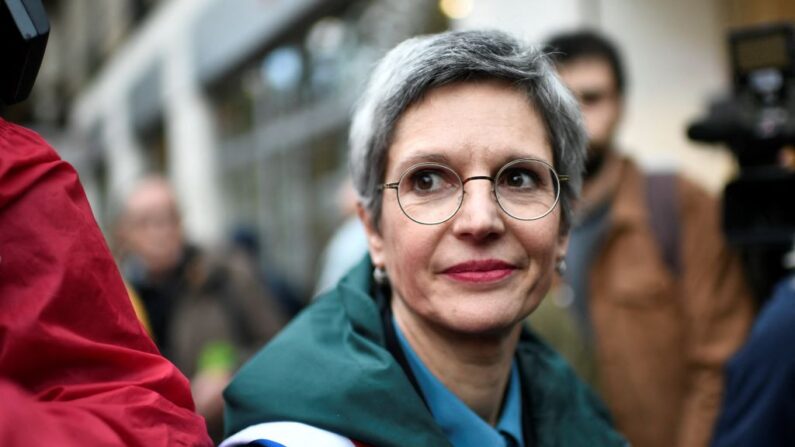 Sandrine Rousseau, à Paris, le 29 septembre 2022. (Photo: STEPHANE DE SAKUTIN/AFP via Getty Images)