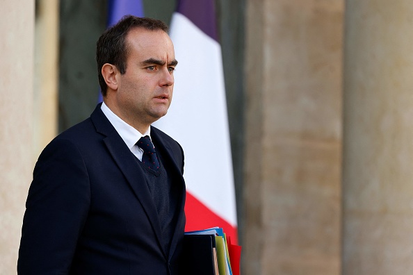 Le ministre français des Armées, Sébastien Lecornu, à Paris, le 12 octobre 2022. (LUDOVIC MARIN/AFP via Getty Images)
