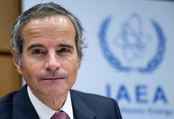 Rafael Grossi, directeur général de l'Agence internationale de l'énergie atomique (AIEA), assiste à la réunion du Conseil des gouverneurs de l'AIEA au siège de l'agence à Vienne, en Autriche, le 16 novembre 2022.  (Photo : JOE KLAMAR/AFP via Getty Images)