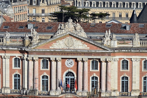 L'hôtel de ville de Toulouse, aussi appelé "Le Capitole". (REMY GABALDA/AFP via Getty Images)