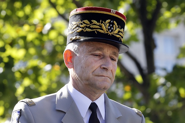 L’ancien chef d’état-major des armées françaises, Pierre de Villiers. (ETIENNE LAURENT/POOL/AFP via Getty Images)
