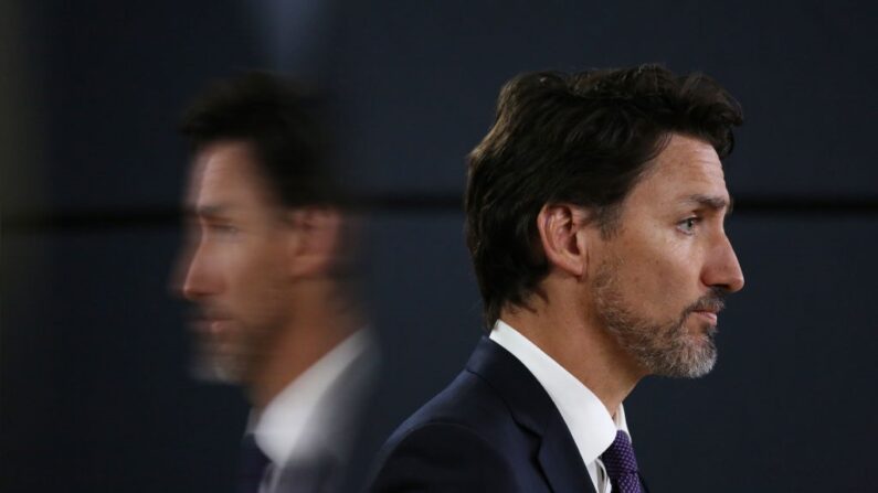 Le premier ministre Justin Trudeau. (DAVE CHAN/AFP via Getty Images)