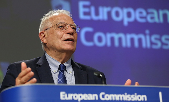 Le Haut Représentant de l'UE pour les affaires étrangères et la politique de sécurité, Josep Borrell. (Photo : Pool/Getty Images)