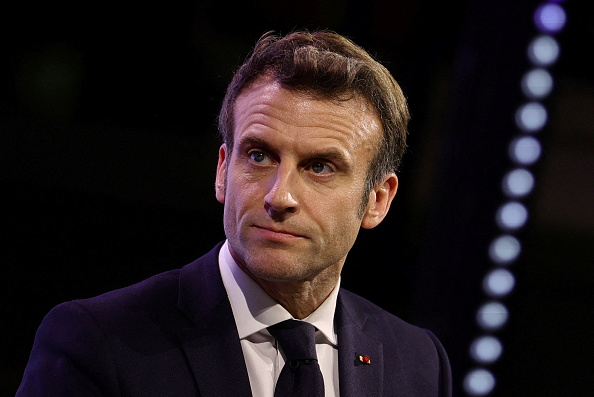 Le Président Emmanuel Macron. (Photo : SARAH MEYSSONNIER/POOL/AFP via Getty Images)
