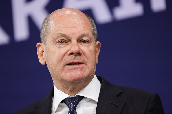 Le chancelier Olaf Scholz. (Photo : Omer Messinger/Getty Images)