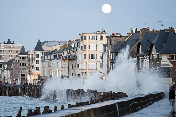 Saint-Malo.   (SEBASTIEN SALOM-GOMIS/AFP via Getty Images)