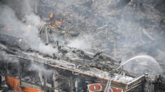 Gigantesque incendie d’un centre commercial dans la banlieue de Moscou: un mort… la piste criminelle envisagée