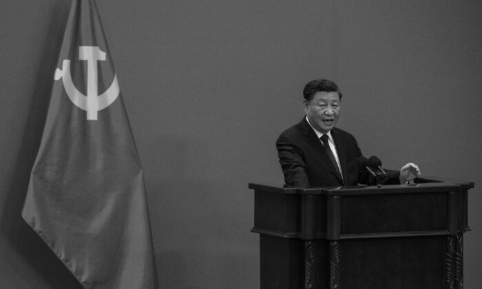 Xi Jinping à Pékin, le 23 octobre 2022. (Kevin Frayer/Getty Images)

