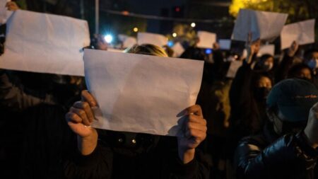 Les manifestants chinois doivent contourner la censure pour exprimer leur colère