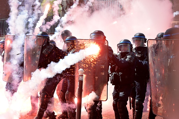 Manifestation à Paris, mai 2026. (Photo : MIGUEL MEDINA/AFP via Getty Images)