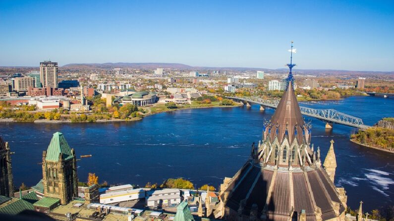 Ottawa, vue à partir de la Colline du Parlement (Pixabay)
