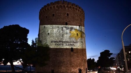 Grèce: nouvelle profanation en deux semaines d’un monument juif de Thessalonique