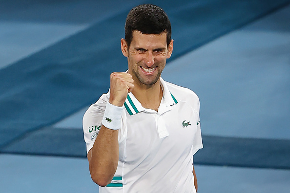 Le Serbe Novak Djokovic. (Photo : BRANDON MALONE/AFP via Getty Images)