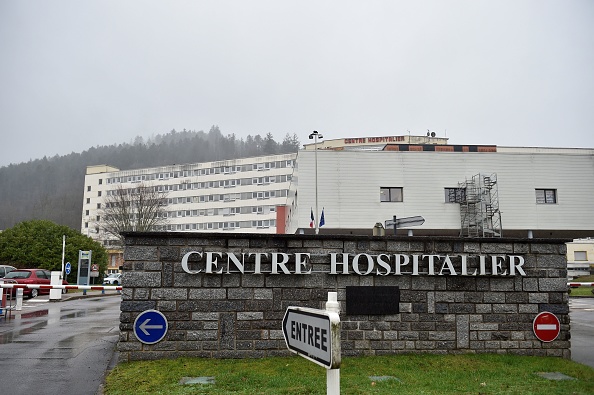 Hôpital de Remiremont (Vosges).  (JEAN-CHRISTOPHE VERHAEGEN/AFP via Getty Images)